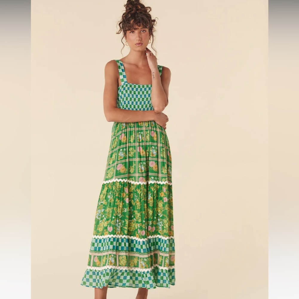 Spell flora maxi dress